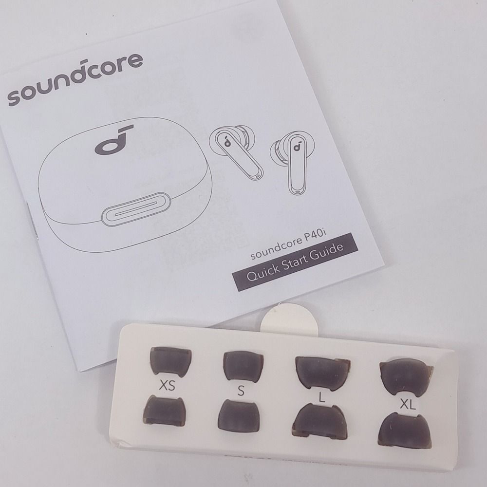 Soundcore Anker P40i Earbud black ear tips covers eartips XS S L XL parts ONLY